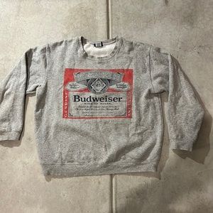 Budweiser Women’s crew neck.
